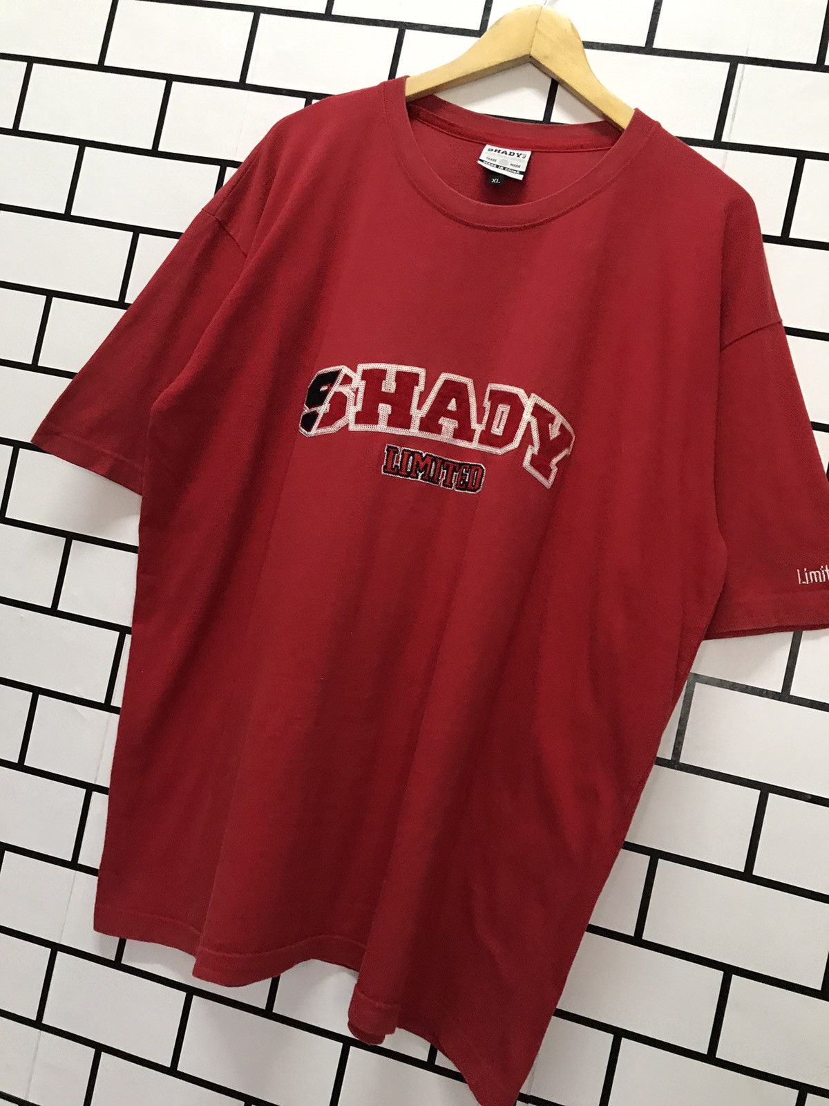 Eminem × Rap Tees × Shady Ltd Vintage Shady Limited Edition Embroidery By Eminem Baggy Tee Size US XL / EU 56 / 4 - 2 Thumbnail