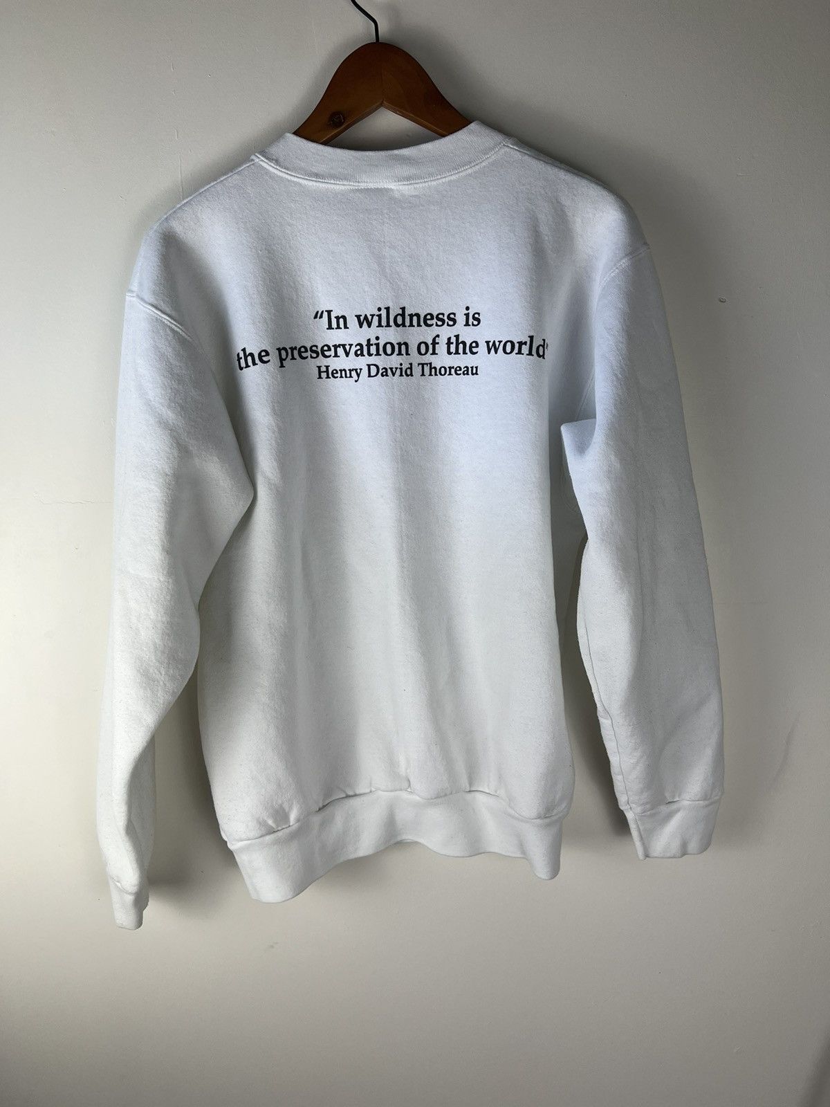 Vintage Vintage National Parks and Conservation bear Nature Crewneck Size US M / EU 48-50 / 2 - 2 Thumbnail