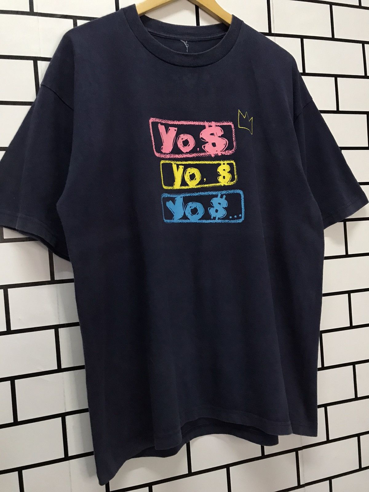 Jean-Michel Basquiat × Vintage Vintage Sun faded Jean Michael Basquiat tshirt Size US XL / EU 56 / 4 - 4 Thumbnail