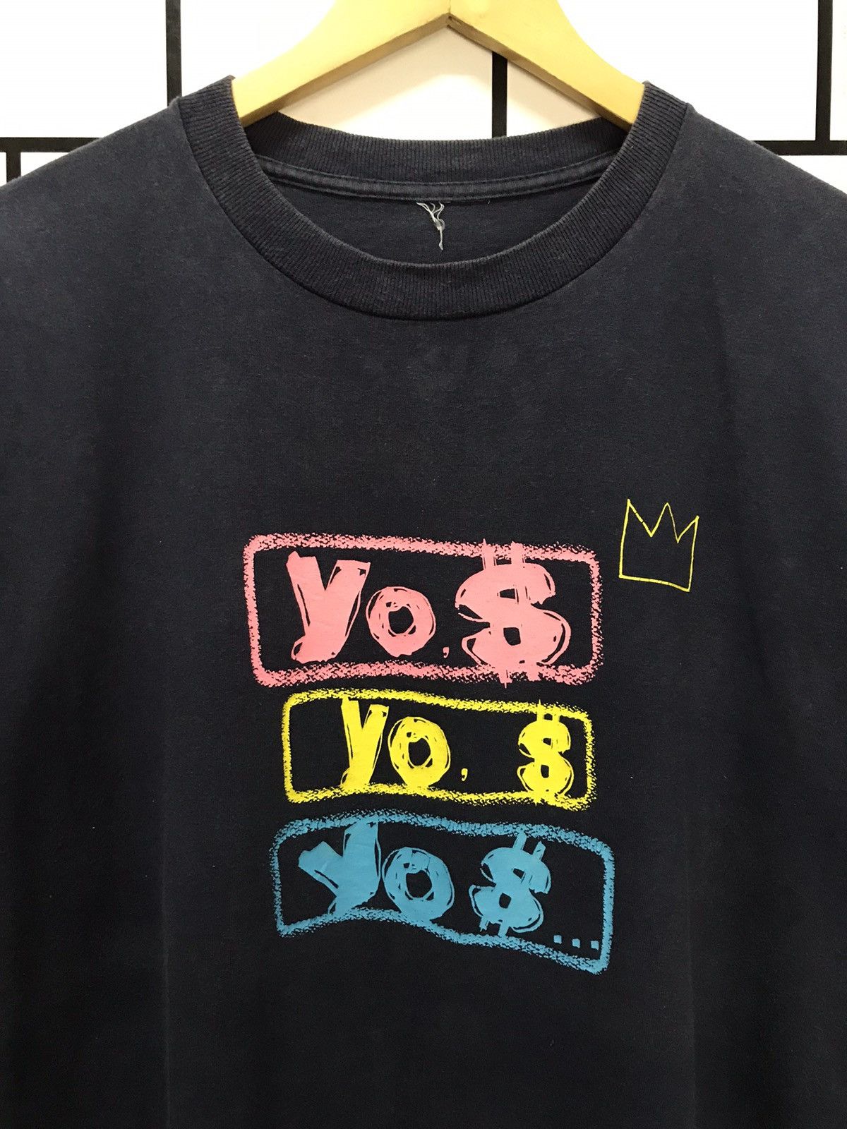 Jean-Michel Basquiat × Vintage Vintage Sun faded Jean Michael Basquiat tshirt Size US XL / EU 56 / 4 - 5 Thumbnail