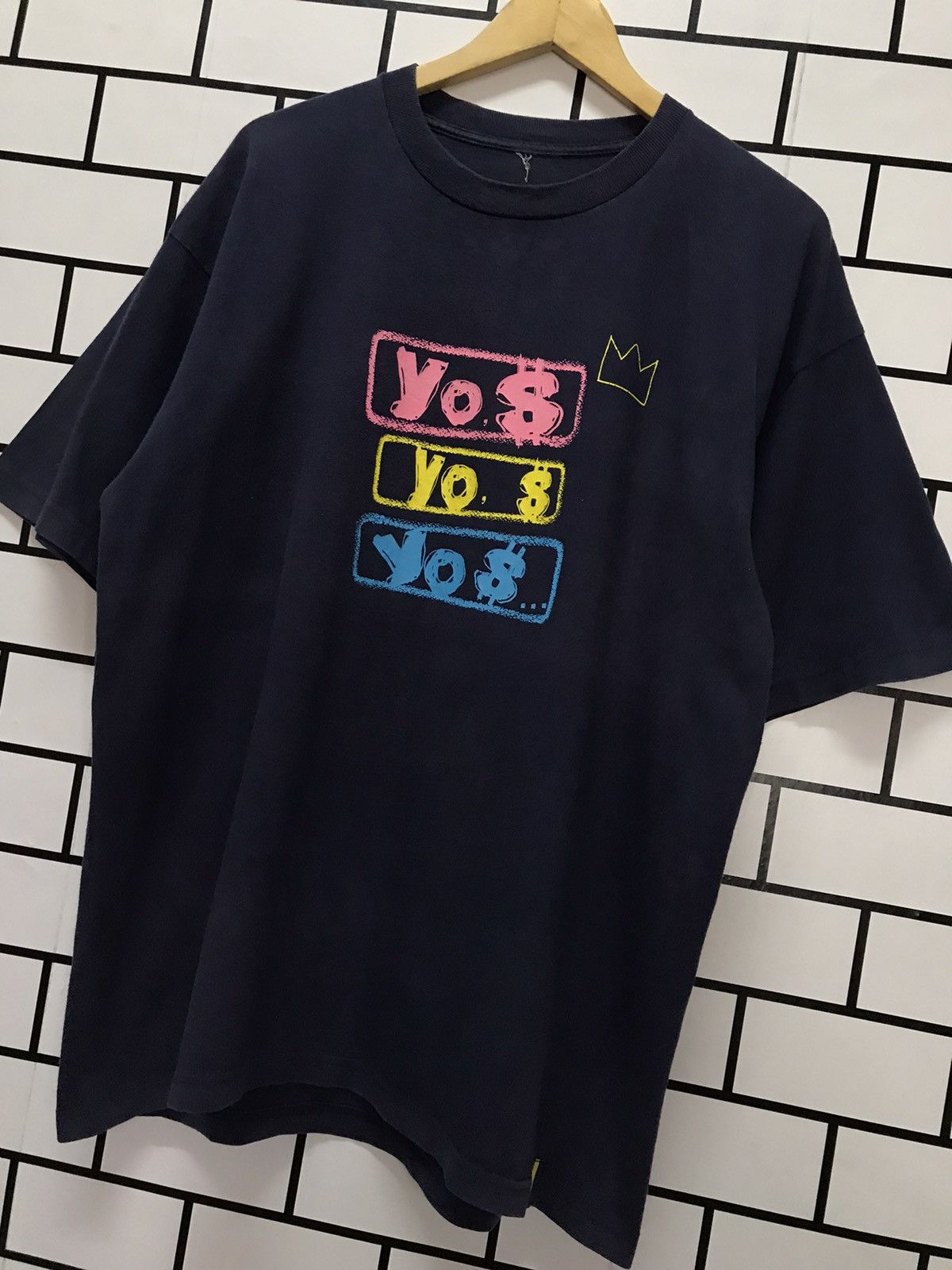 Jean-Michel Basquiat × Vintage Vintage Sun faded Jean Michael Basquiat tshirt Size US XL / EU 56 / 4 - 3 Thumbnail