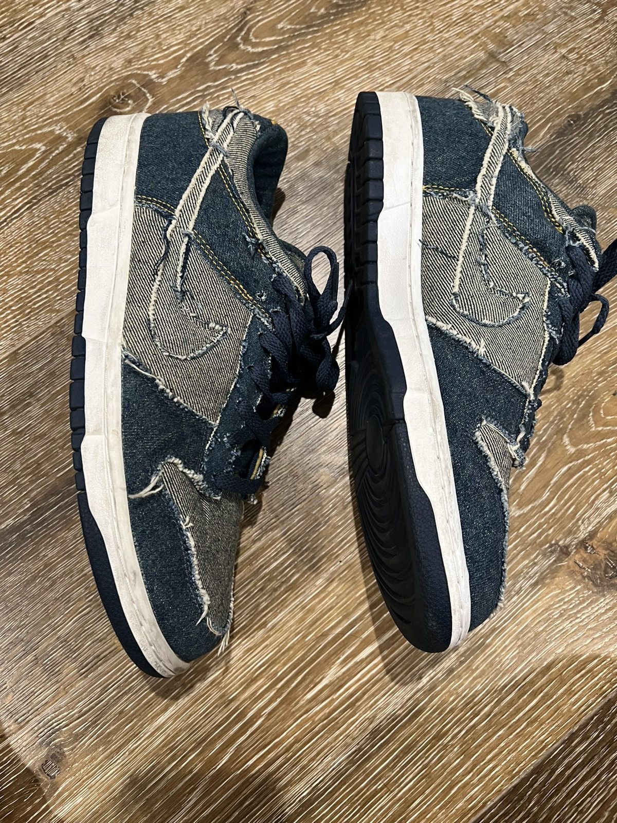 Nike × Vintage Dunk Low Cl Denim Size US 11 / EU 44 - 4 Thumbnail
