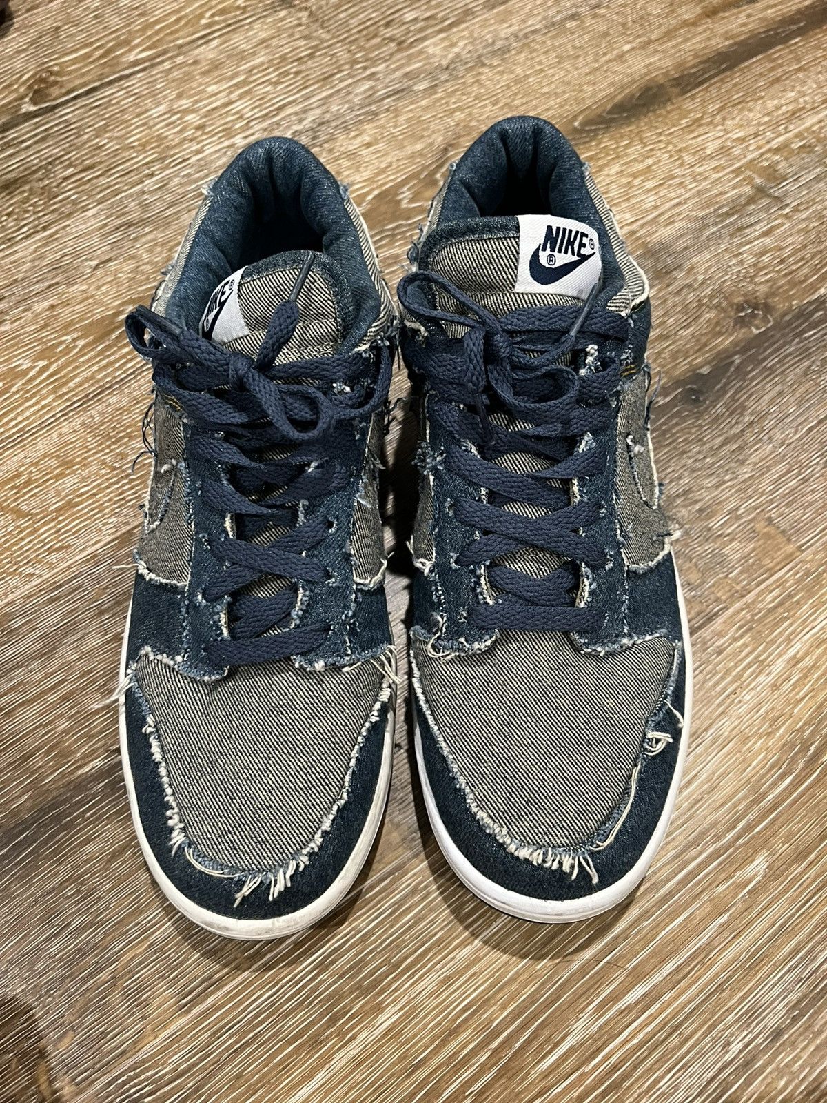Nike dunk low cl denim hot sale