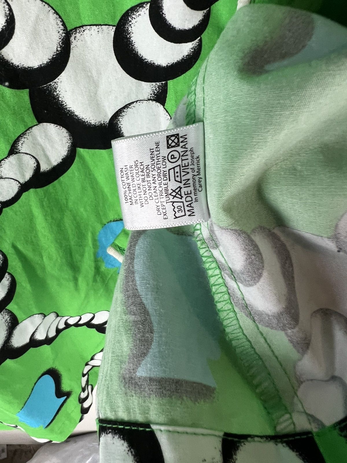 Brain Dead Brain Dead BUBBLE PAJAMA TOP - MULTI Size US L / EU 52-54 / 3 - 4 Thumbnail