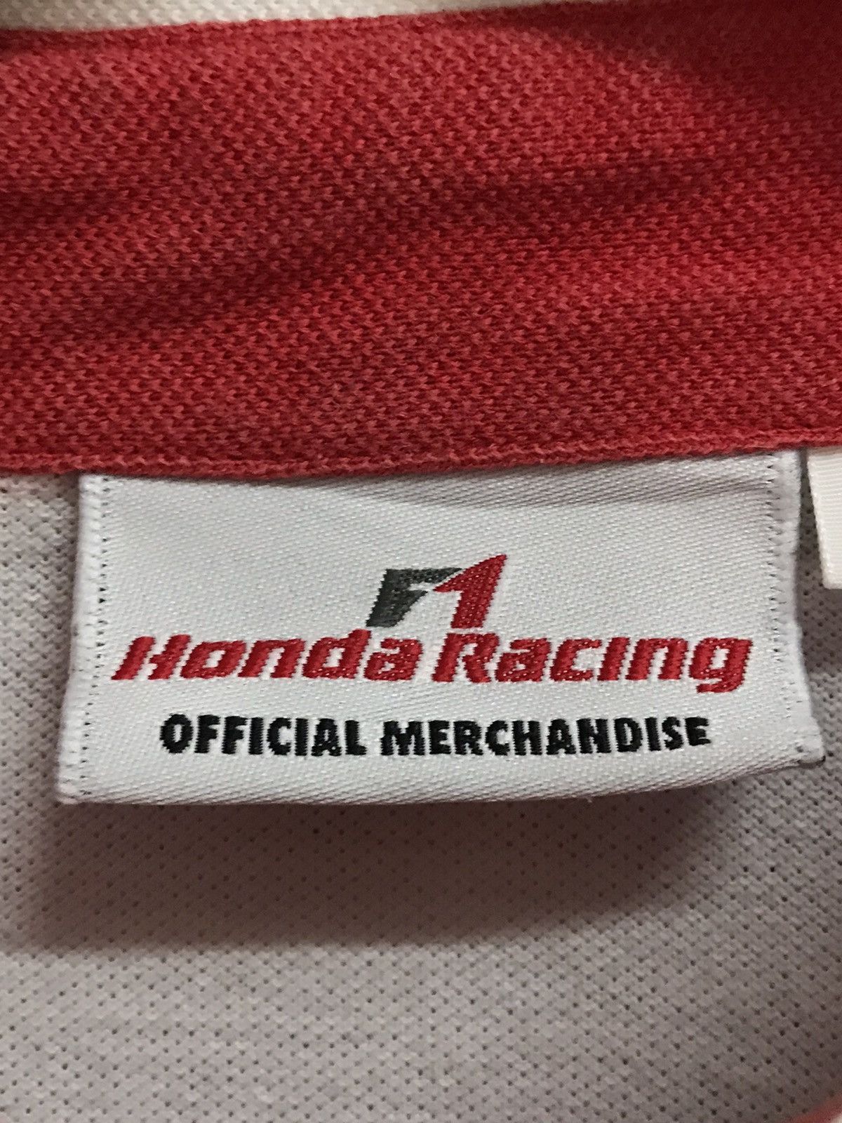 Honda × Japanese Brand Vintage F1 Honda Racing Team Polo shirt Size US M / EU 48-50 / 2 - 9 Thumbnail