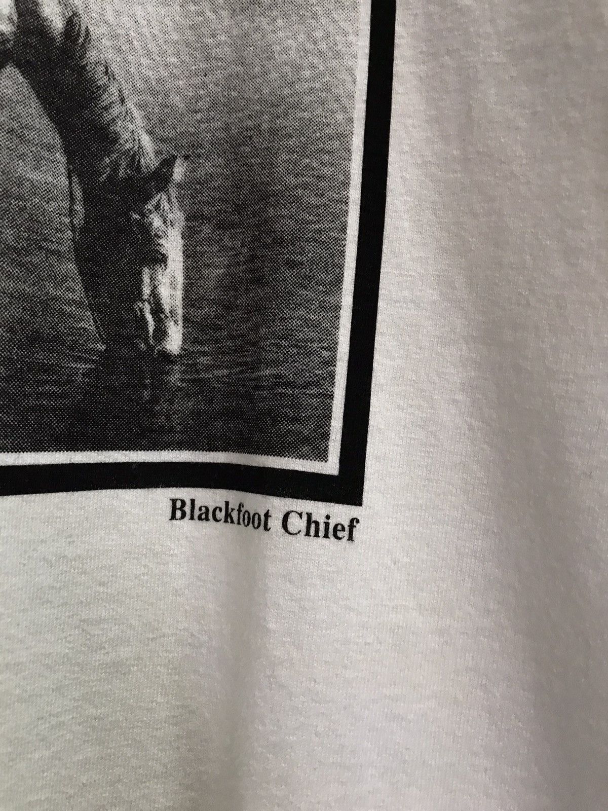 Japanese Brand Vintage Acoustic Japan Blackfoot Chief Photo tshirt Size US M / EU 48-50 / 2 - 6 Thumbnail