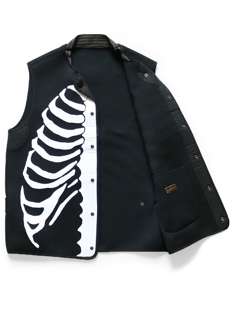 Kapital Kapital Skeleton Surfing Wet Vest Size US M / EU 48-50 / 2 - 3 Thumbnail