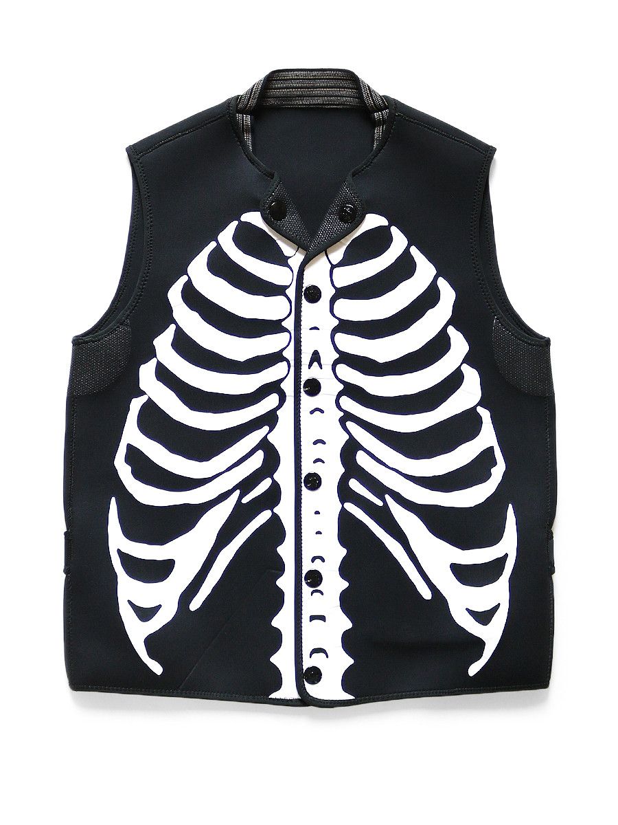 Kapital Kapital Skeleton Surfing Wet Vest Size US M / EU 48-50 / 2 - 1 Thumbnail