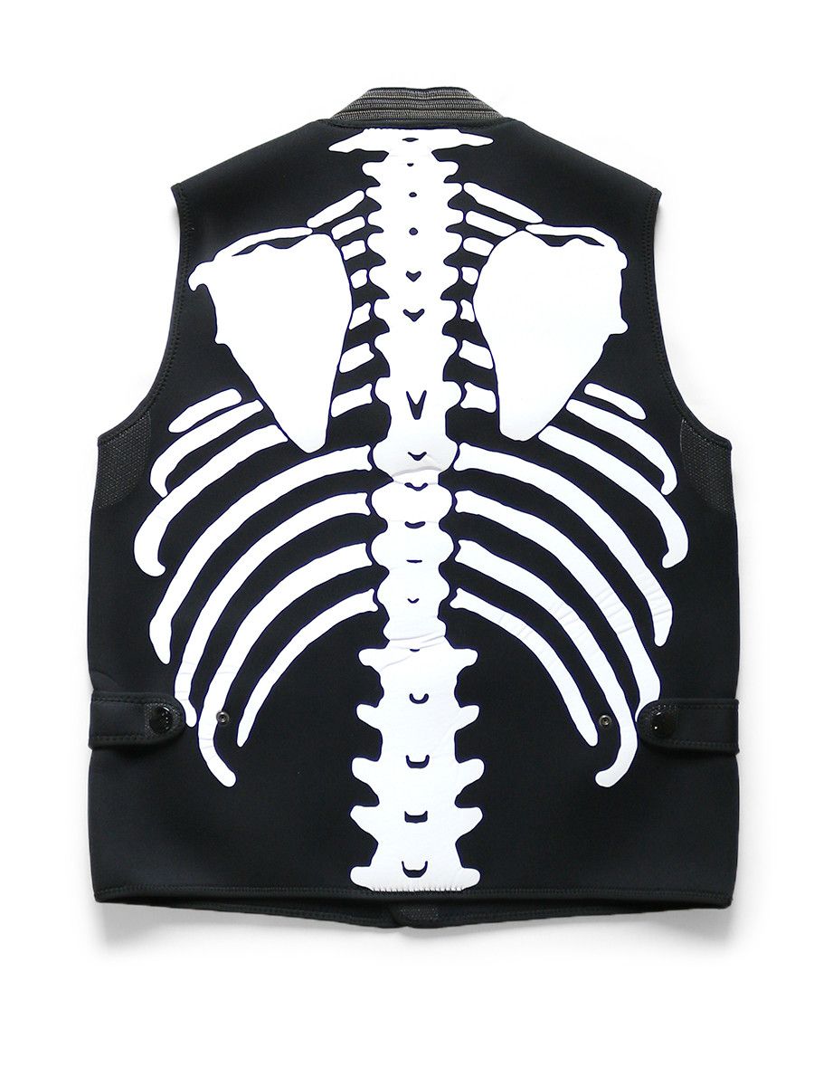 Kapital Kapital Skeleton Surfing Wet Vest Size US M / EU 48-50 / 2 - 2 Thumbnail