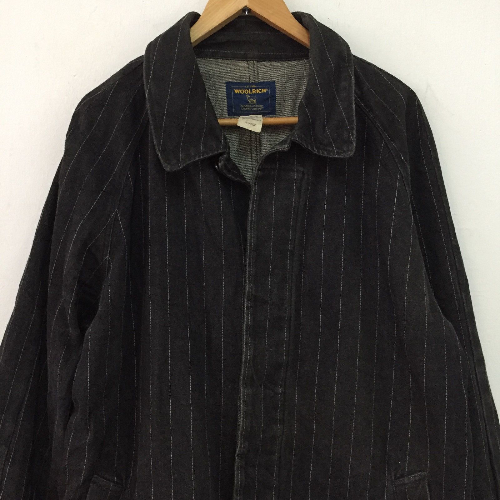 Woolrich Woolen Mills 🔥vintage long jacket/parka jeans by woolrich Size US XL / EU 56 / 4 - 3 Thumbnail