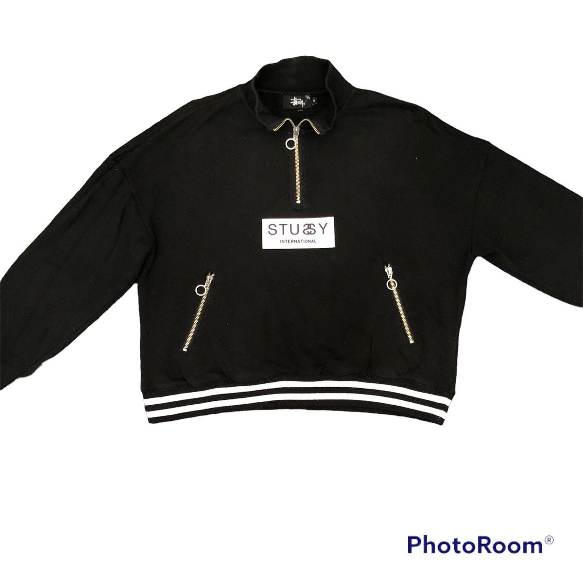 Stussy Stussy sweater big logo Size L / US 10 / IT 46 - 2 Thumbnail