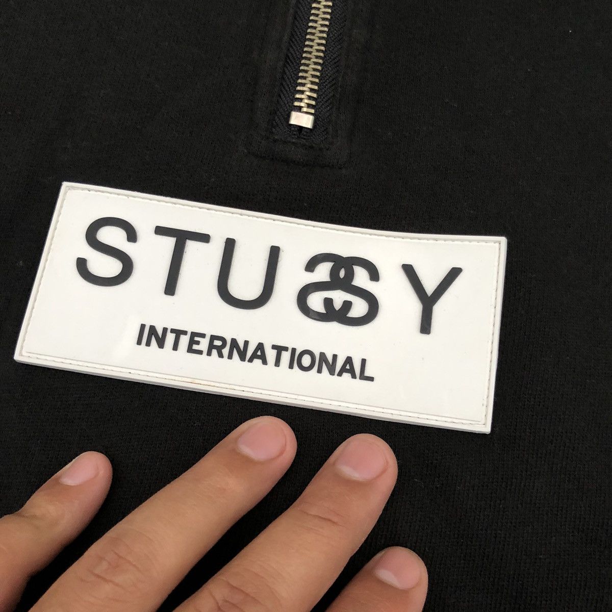 Stussy Stussy sweater big logo Size L / US 10 / IT 46 - 5 Thumbnail
