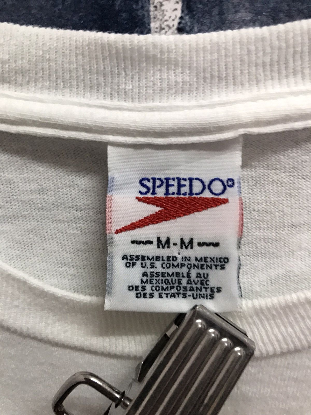 Speedo × Vintage Vintage 90’s SPEEDO Surf Style Back Hint Tshirt Size US M / EU 48-50 / 2 - 10 Thumbnail