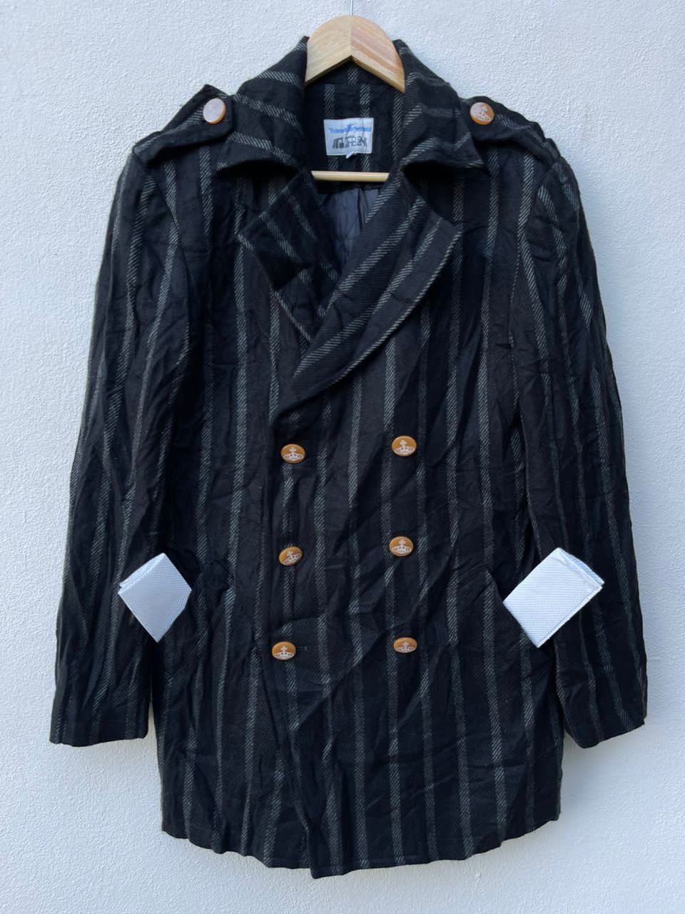 Designer Vivienne Westwood Stripe Blazer Jacket Size US M / EU 48-50 / 2 - 6 Thumbnail