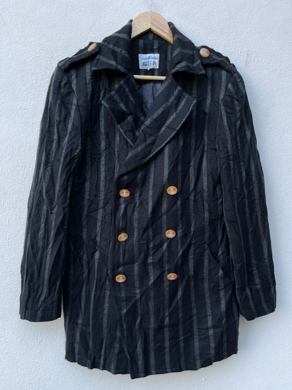 Designer Vivienne Westwood Stripe Blazer Jacket Size US M / EU 48-50 / 2 - 1 Thumbnail