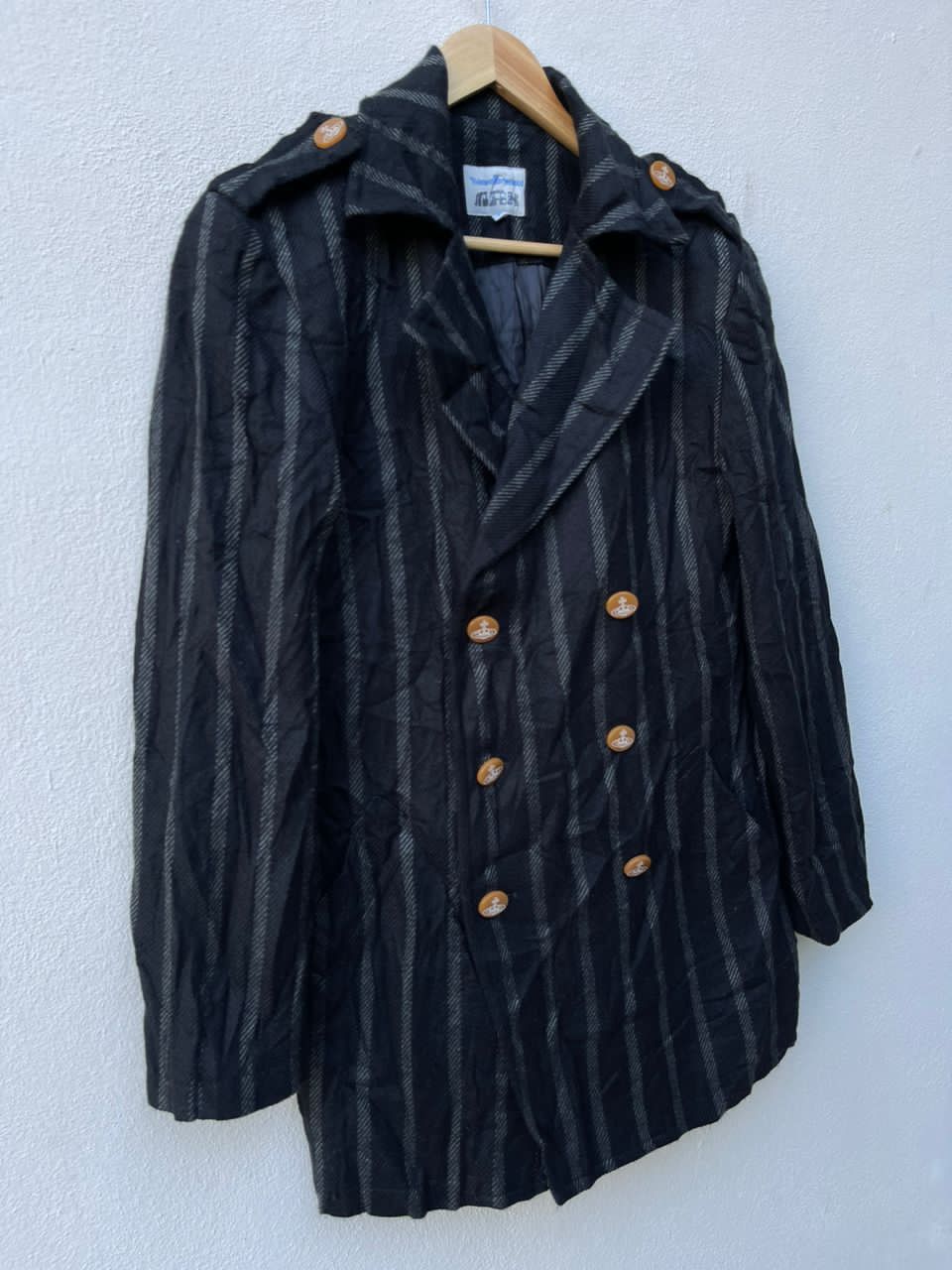 Designer Vivienne Westwood Stripe Blazer Jacket Size US M / EU 48-50 / 2 - 2 Thumbnail