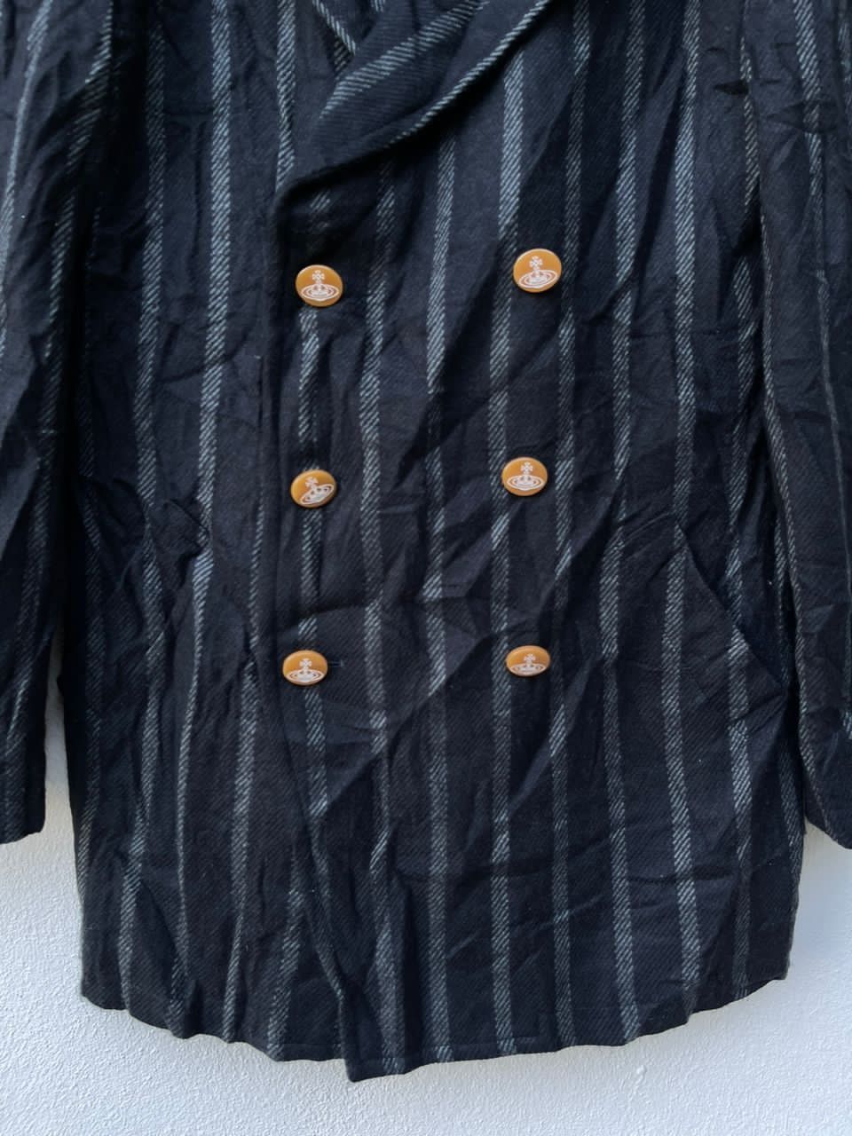 Designer Vivienne Westwood Stripe Blazer Jacket Size US M / EU 48-50 / 2 - 5 Thumbnail