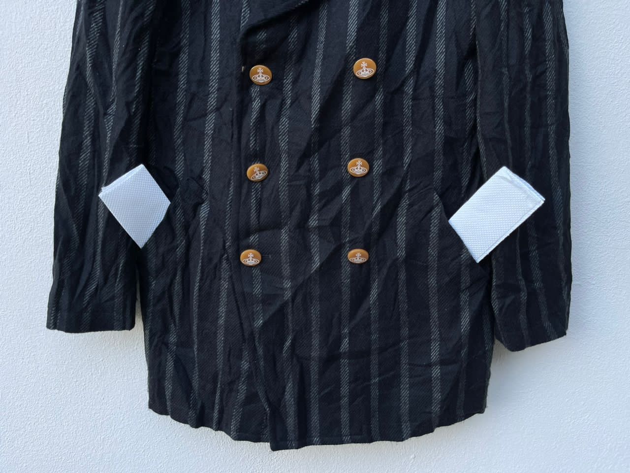 Designer Vivienne Westwood Stripe Blazer Jacket Size US M / EU 48-50 / 2 - 7 Thumbnail