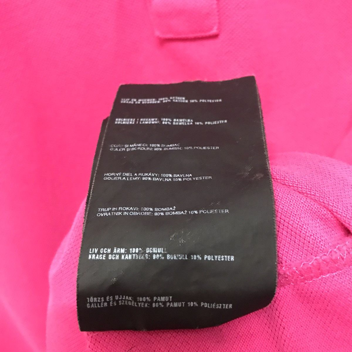 Prada PRADA Hot Pink Pique Polo Shirt Size US L / EU 52-54 / 3 - 14 Thumbnail