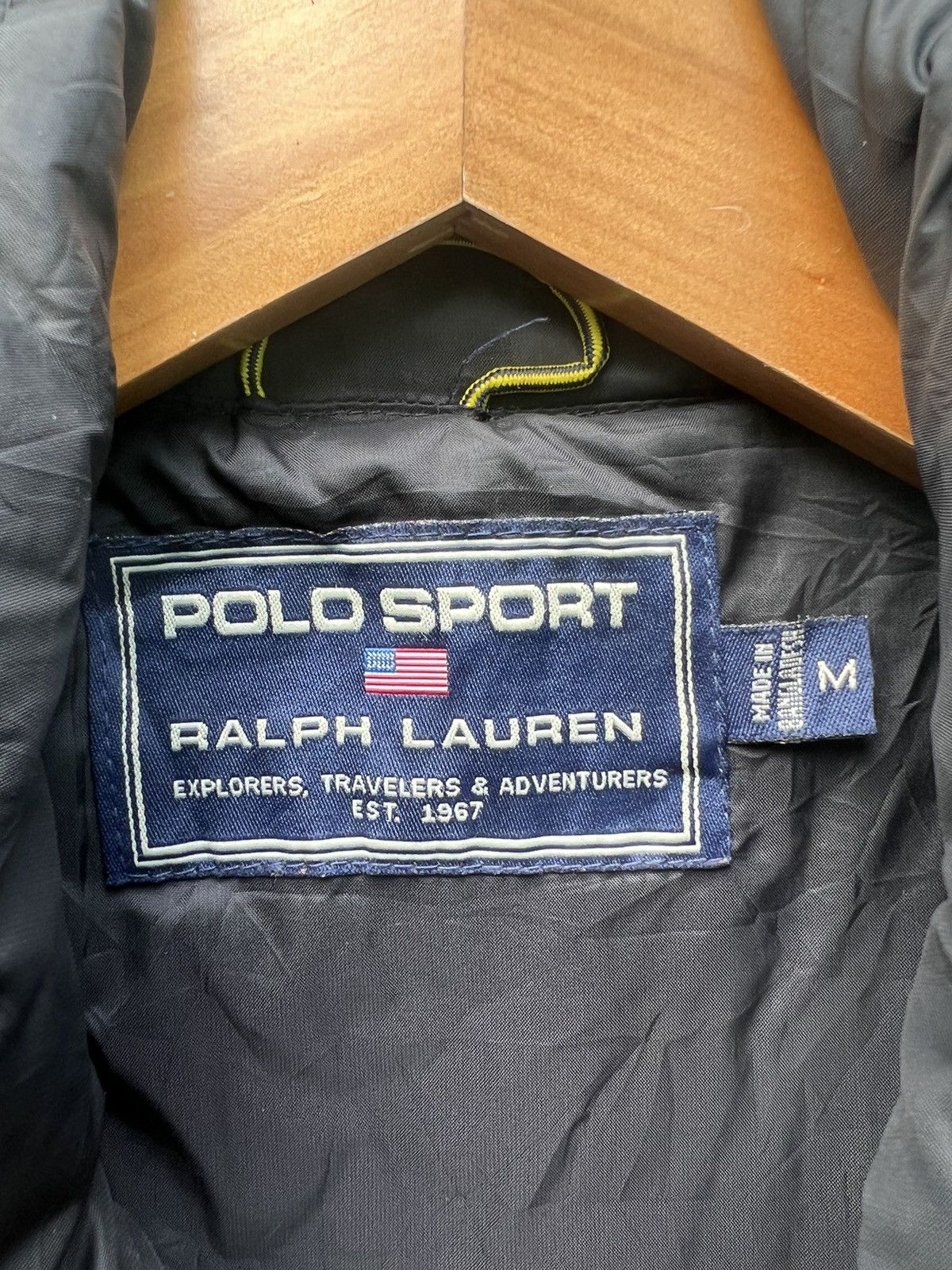 Polo Ralph Lauren × Vintage Vintage POLO SPORT Ralph Laurent Puffer Jacket Size US M / EU 48-50 / 2 - 6 Thumbnail