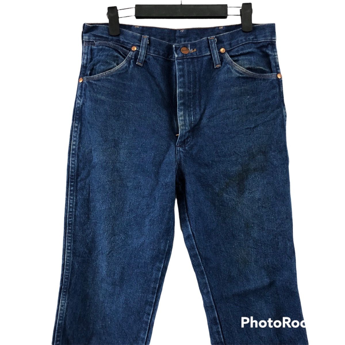 Vintage Wrangler blue jeans Size US 31 - 2 Thumbnail