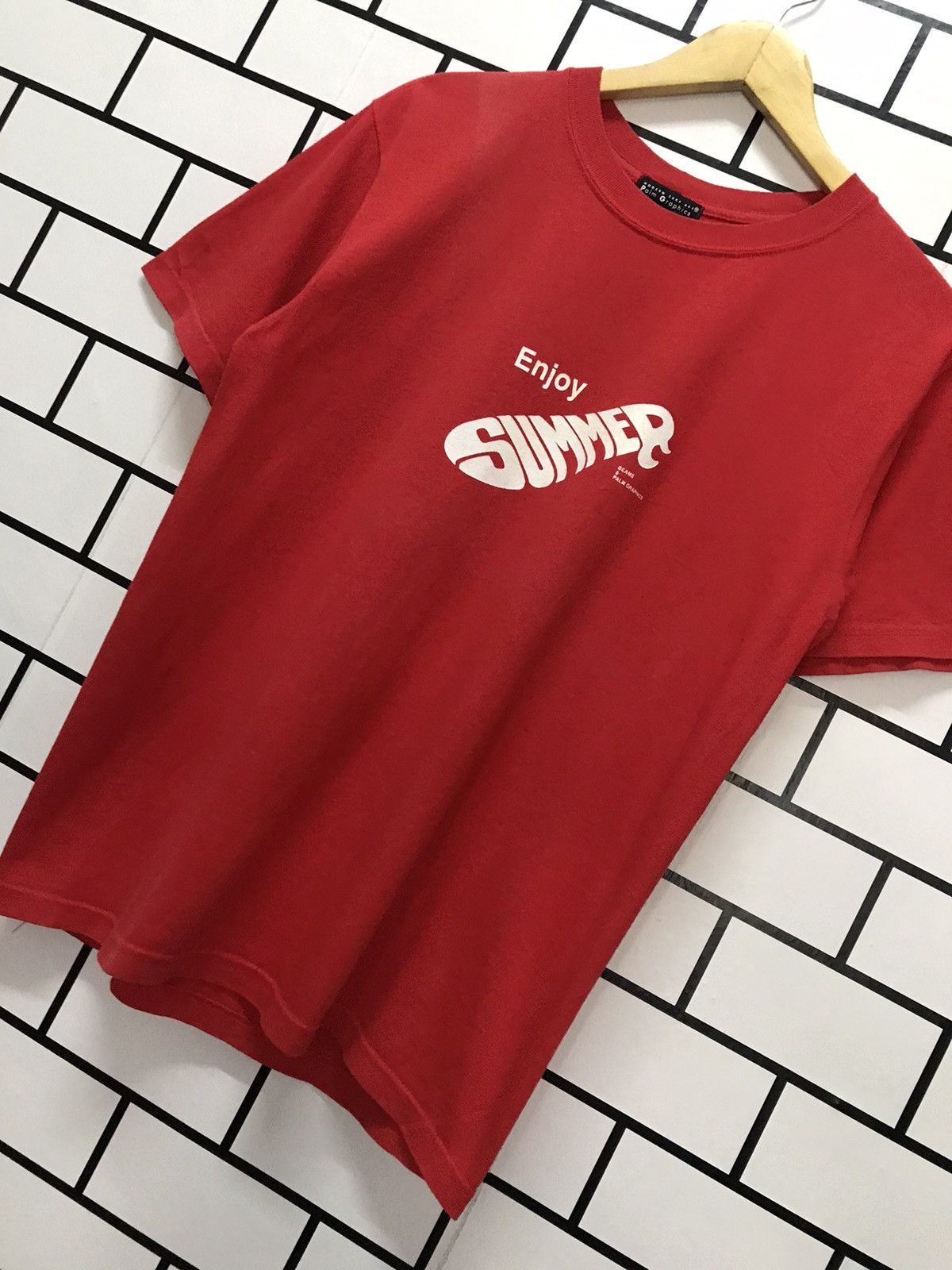 Beams Plus Beams japan X Palm Graphics Modern Surf Art Tshirt Size US S / EU 44-46 / 1 - 3 Thumbnail