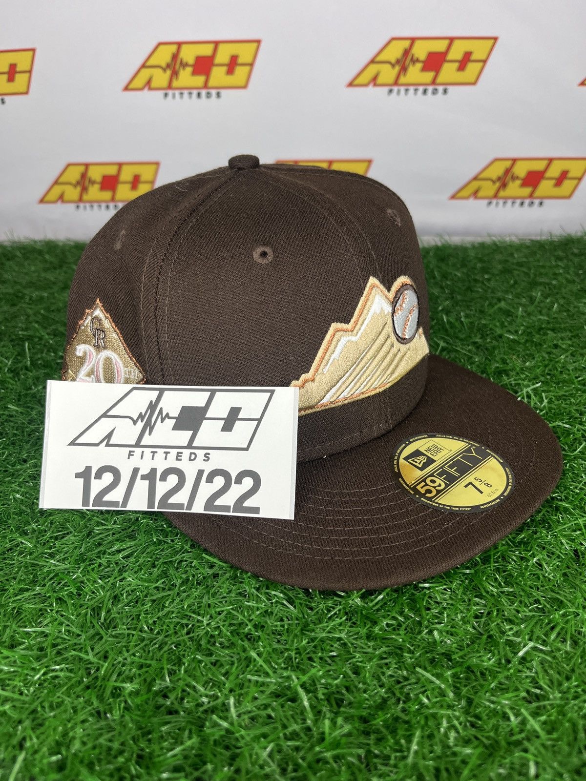 MLB × New Era Rockies 7 5/8 20th anniversary fitted hat mocha brown Size ONE SIZE - 5 Thumbnail