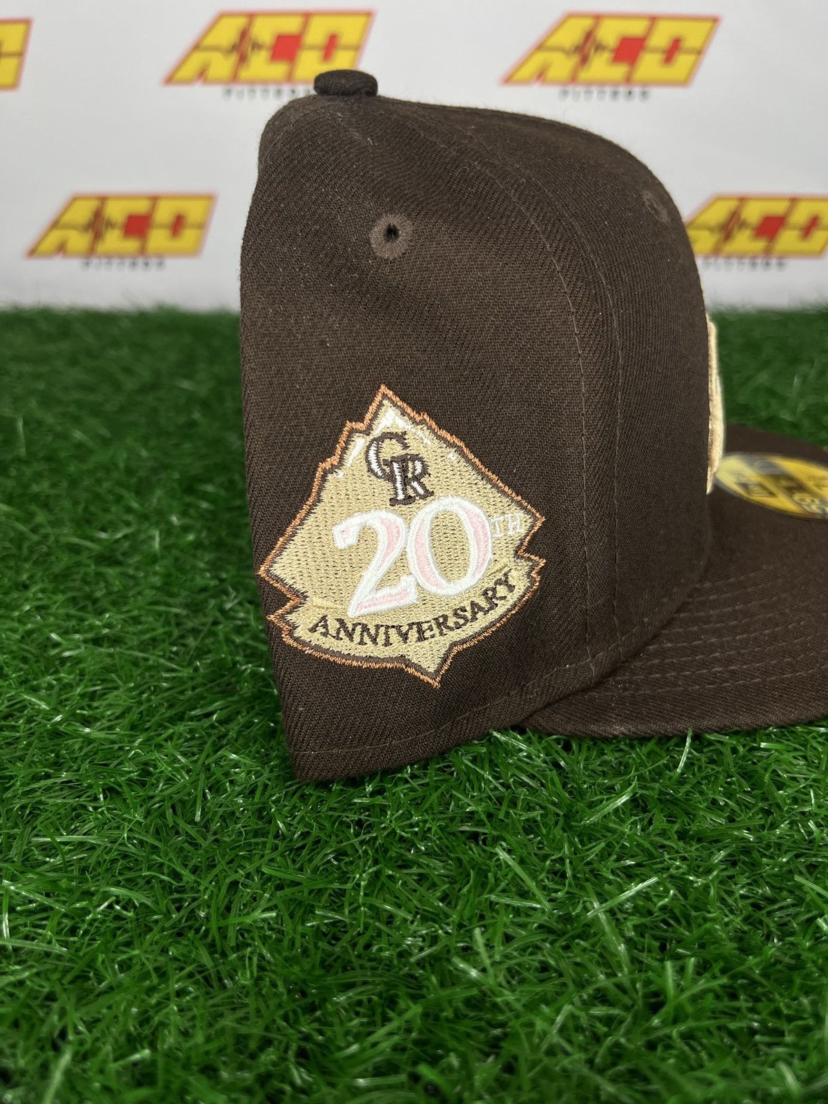 MLB × New Era Rockies 7 5/8 20th anniversary fitted hat mocha brown Size ONE SIZE - 2 Thumbnail