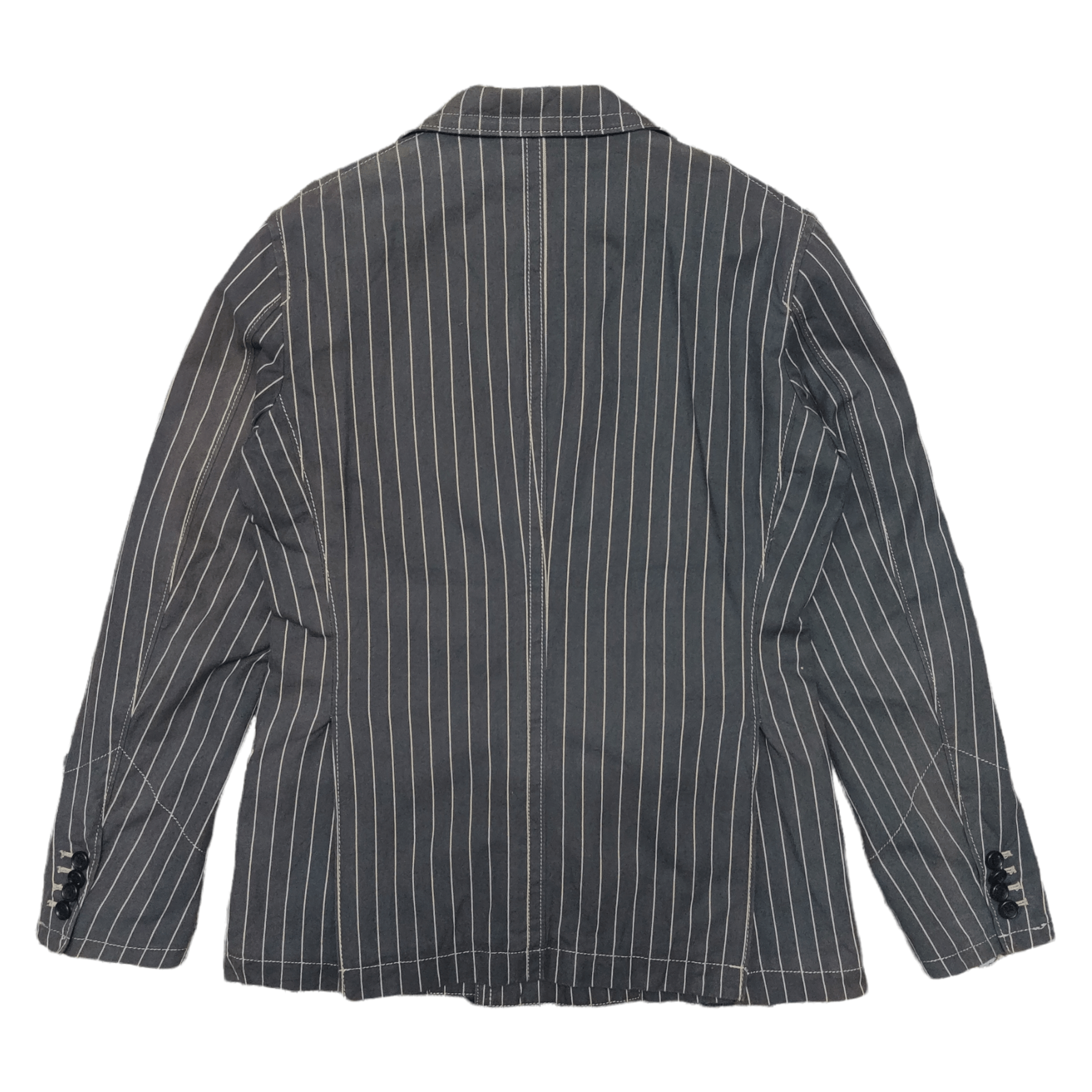 Takeo Kikuchi Takeo Kikuchi Coat Double Breasted Jacket Stripe Size US S / EU 44-46 / 1 - 12 Thumbnail