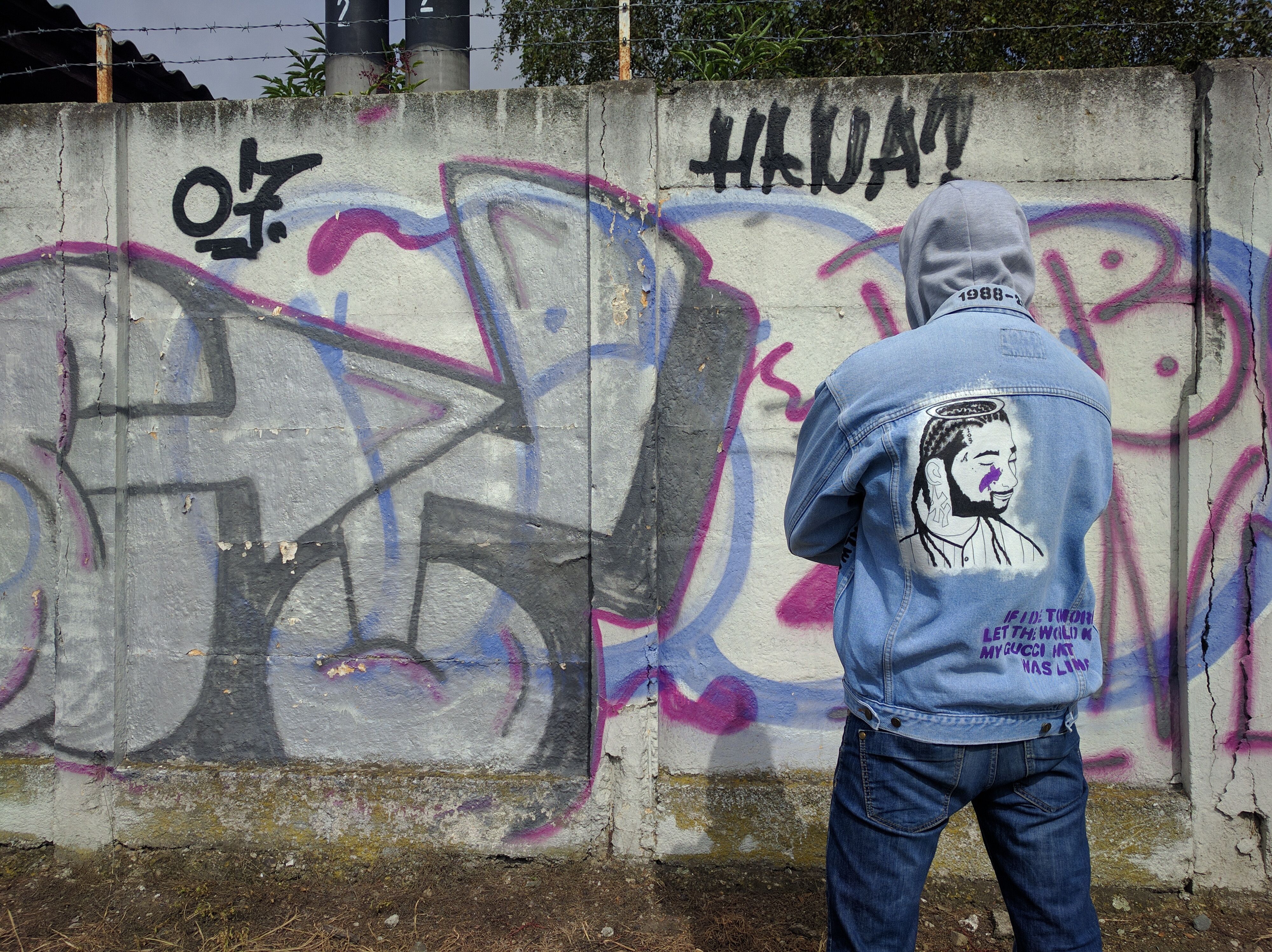 Handmade ASAP YAMS DENIM JACKET Size US XL / EU 56 / 4 - 4 Thumbnail