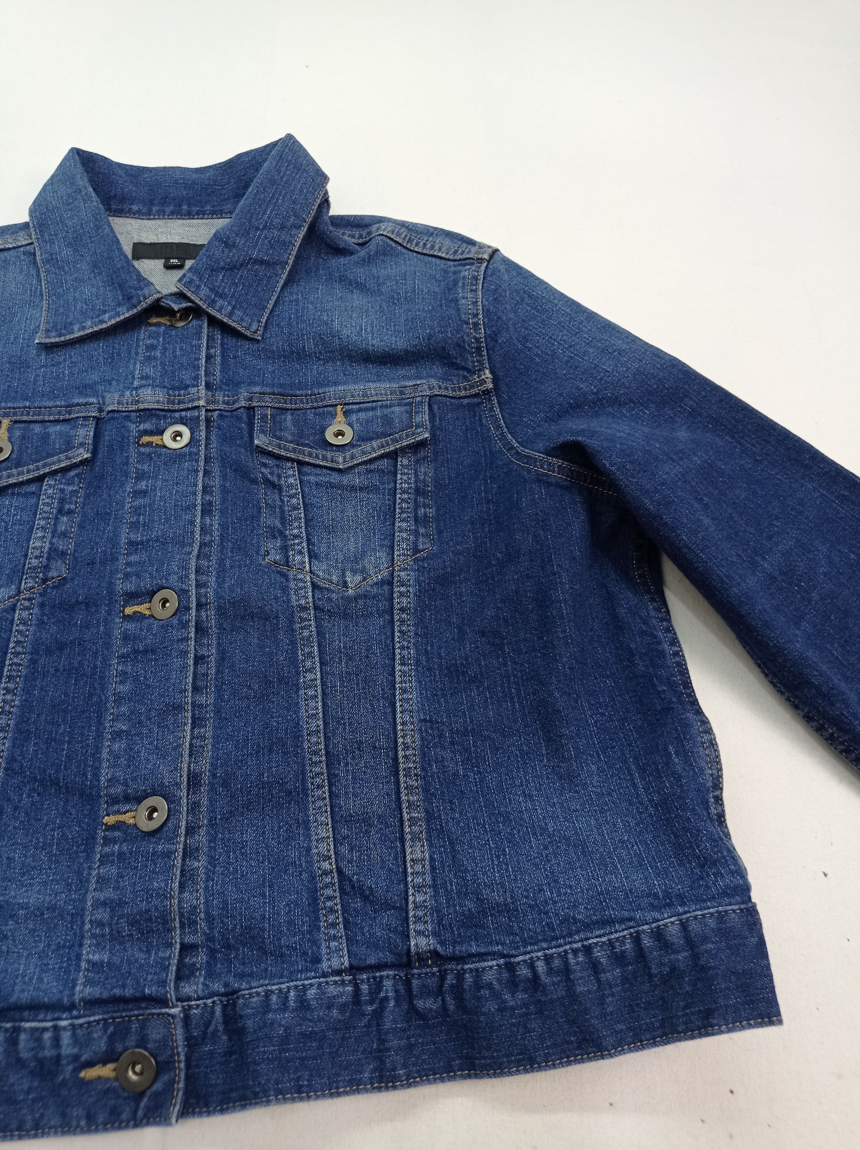 Uniqlo Uniqlo Denim Jacket Size 3XL / US 20-22 - 11 Thumbnail