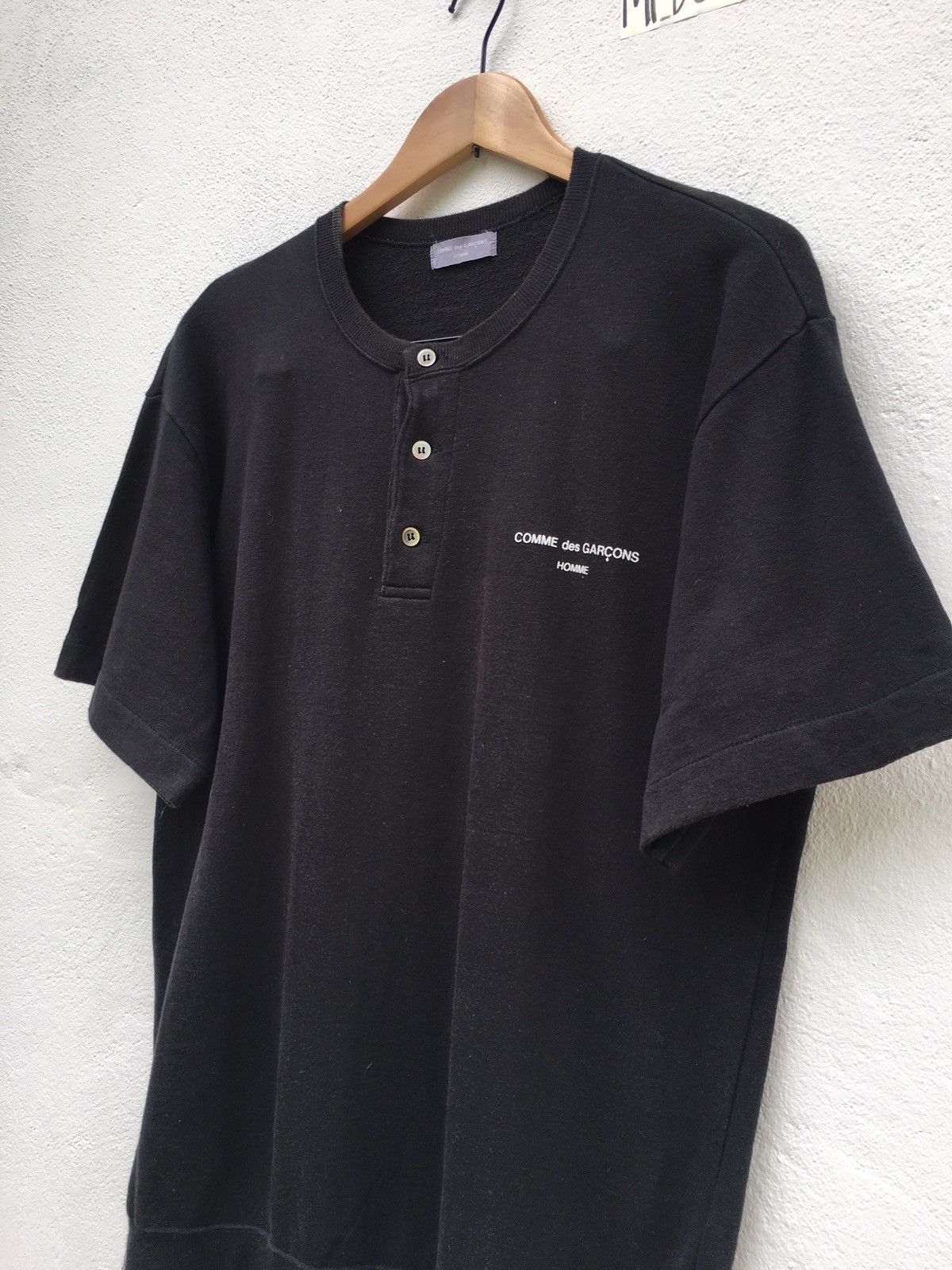 Comme Des Garcons Homme Vintage 90s Button Shirt