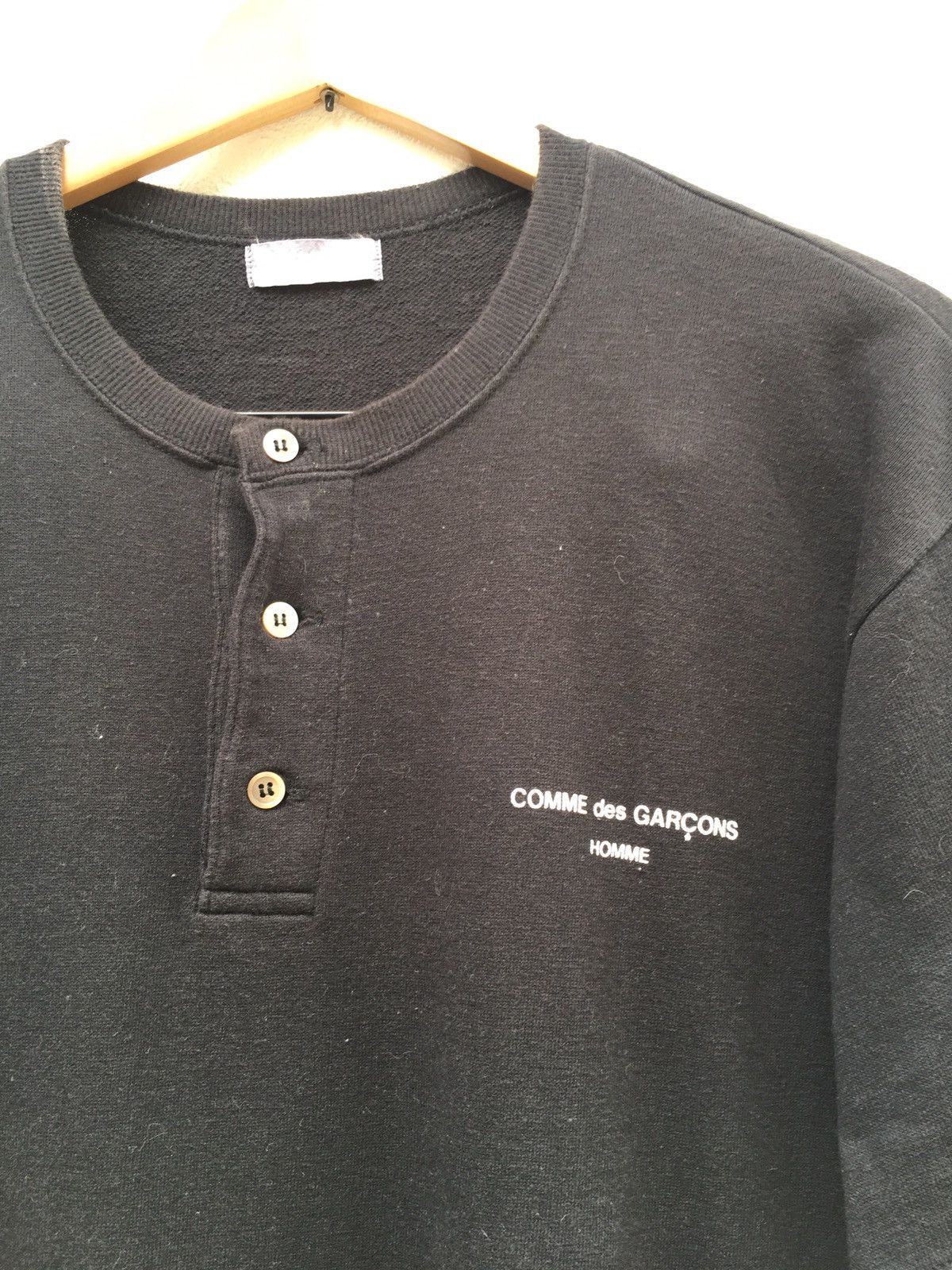 comme des garçons homme 90s shirt Comme Des Garcons Homme Vintage 90s Button Shirt
