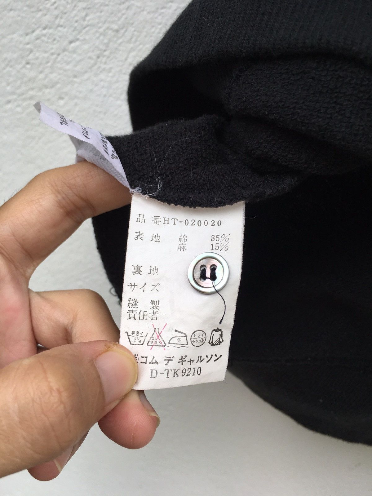 Comme des Garcons Comme Des Garcons Homme Vintage 90s Button Shirt Size US L / EU 52-54 / 3 - 11 Thumbnail