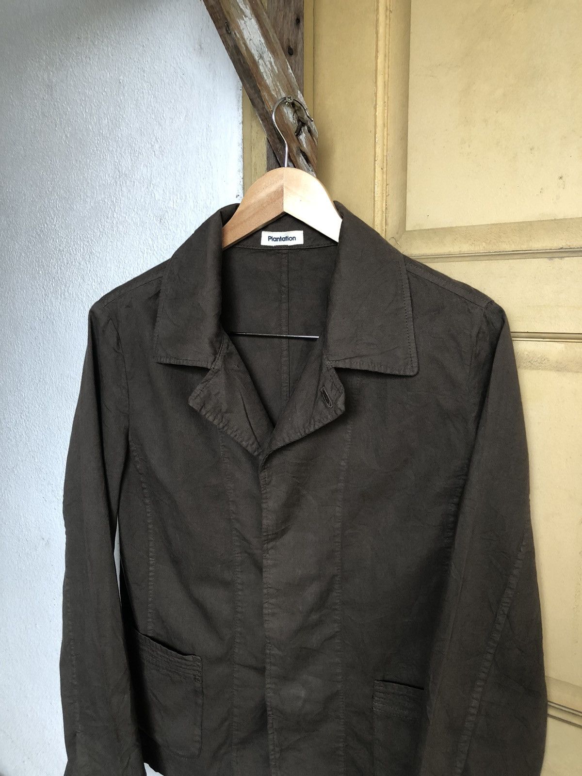 Issey Miyake Vtg Issey Miyake Plantation Army Style Light Layer Jacket Size M / US 6-8 / IT 42-44 - 3 Thumbnail