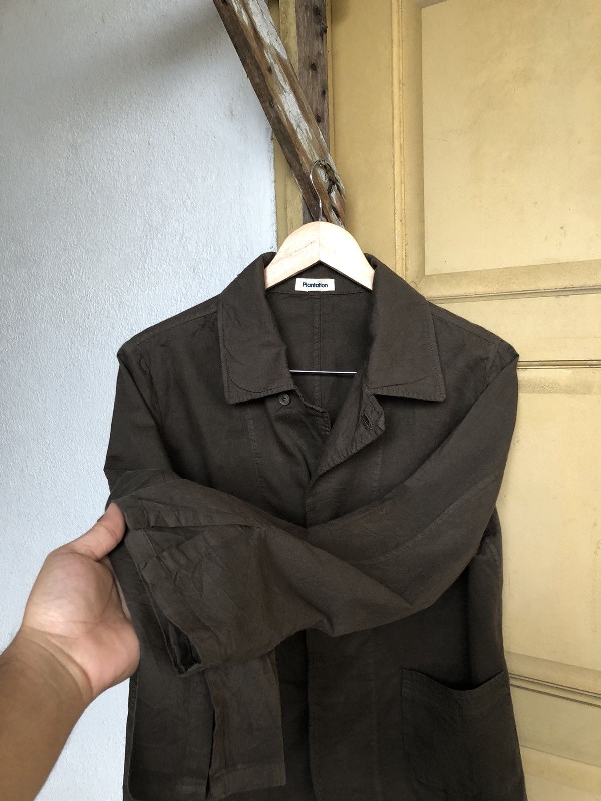 Issey Miyake Vtg Issey Miyake Plantation Army Style Light Layer Jacket Size M / US 6-8 / IT 42-44 - 8 Thumbnail