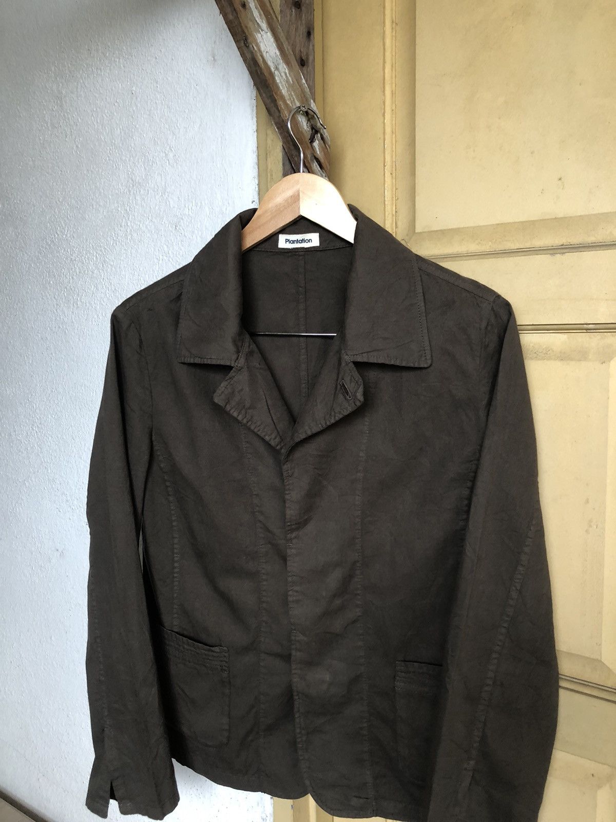 Issey Miyake Vtg Issey Miyake Plantation Army Style Light Layer Jacket Size M / US 6-8 / IT 42-44 - 2 Thumbnail