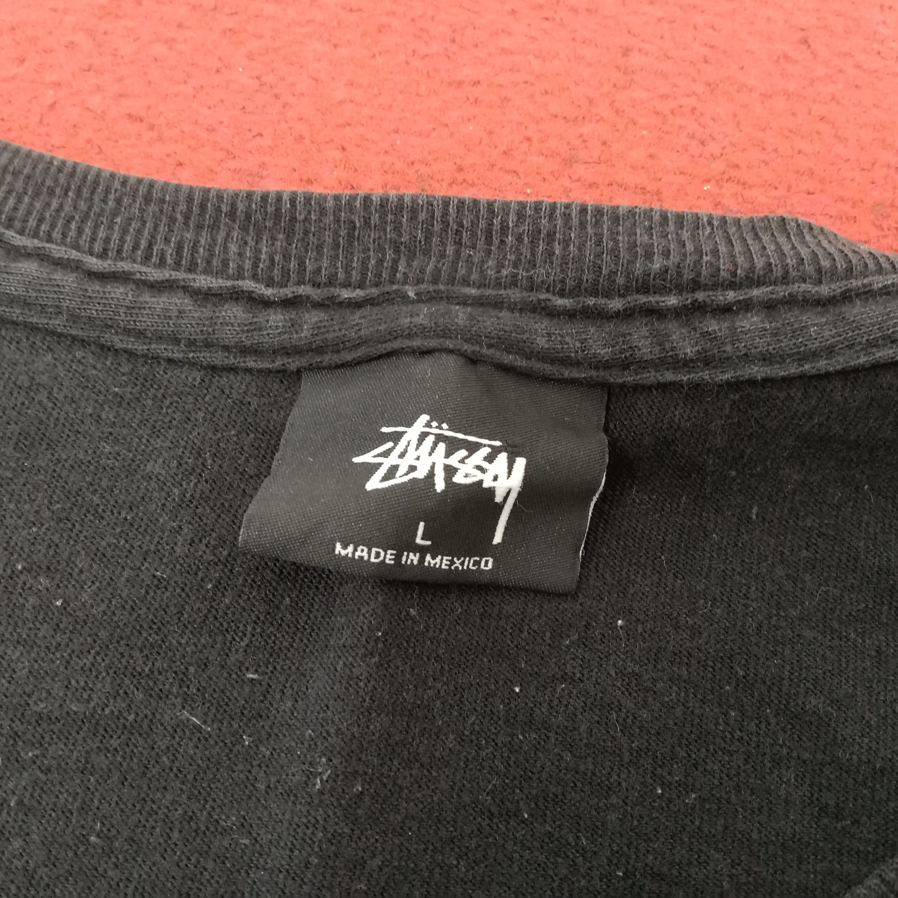 Stussy Stussy Streetwear Skateboard Logo Design Style Tshirt Size US L / EU 52-54 / 3 - 4 Thumbnail