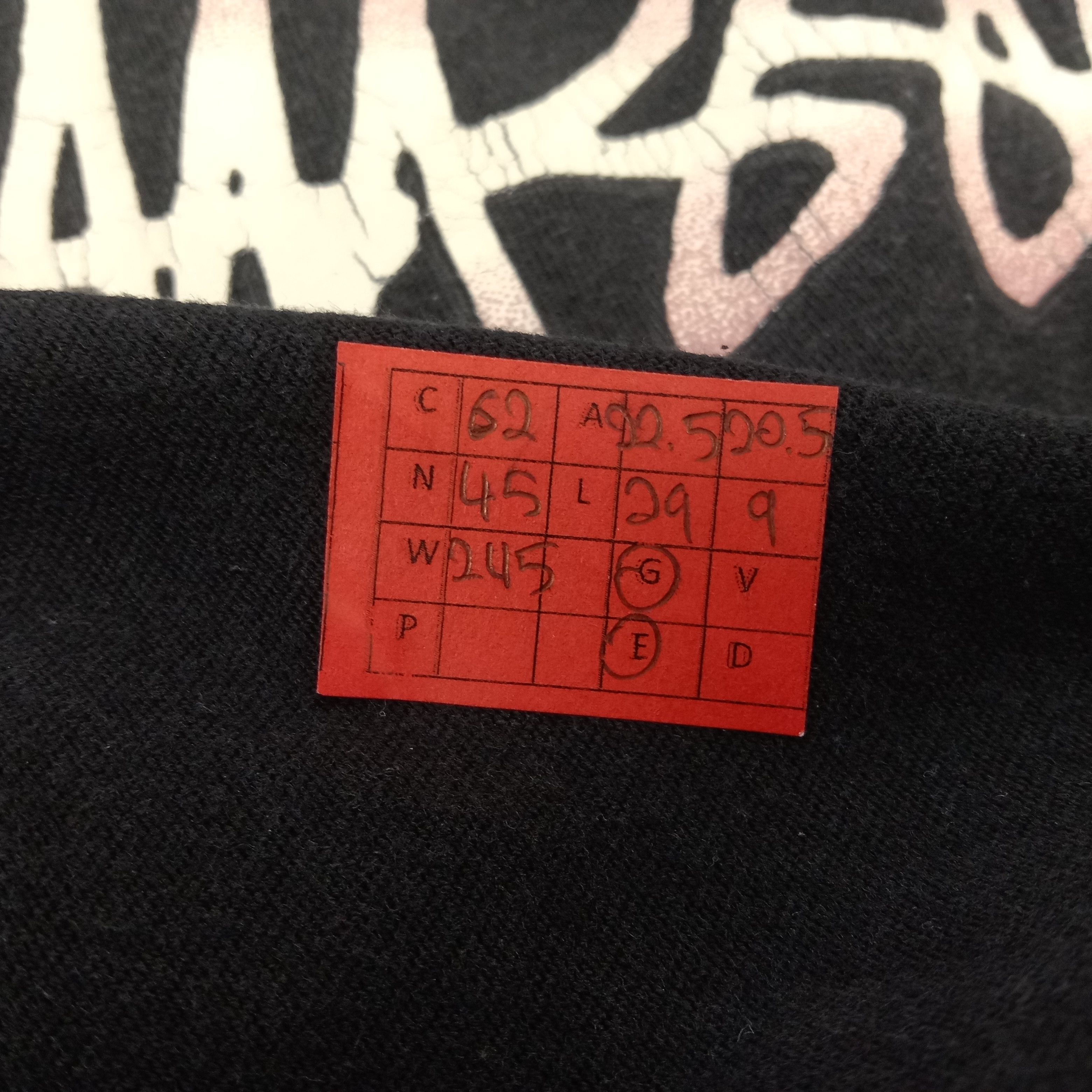 Stussy Stussy Streetwear Skateboard Logo Design Style Tshirt Size US L / EU 52-54 / 3 - 6 Thumbnail