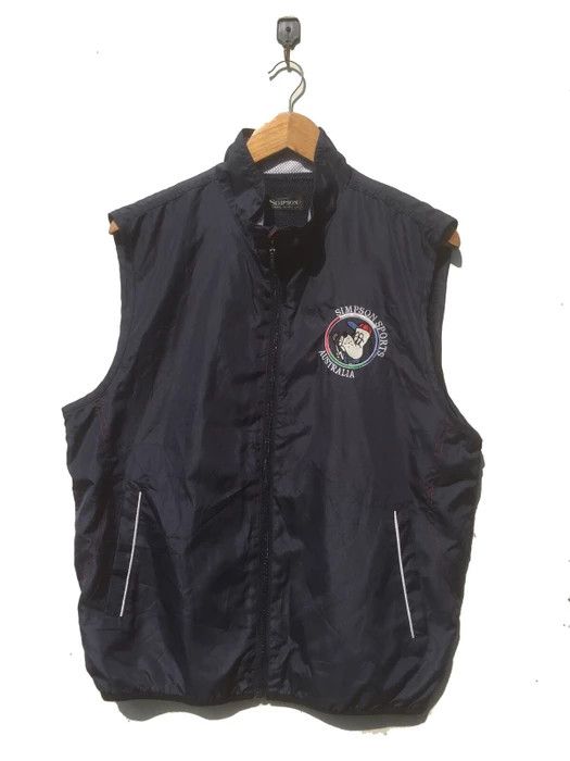 The Simpsons URGENT SALE!! RARE SIMPSONS SPELLOUT VEST JACKET Size US M / EU 48-50 / 2 - 2 Thumbnail