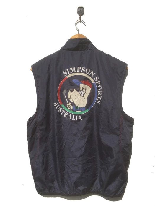 The Simpsons URGENT SALE!! RARE SIMPSONS SPELLOUT VEST JACKET Size US M / EU 48-50 / 2 - 1 Thumbnail
