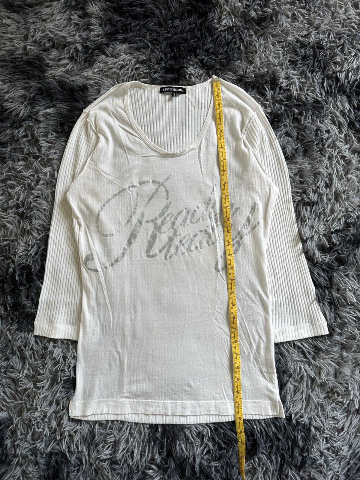 5351 POUR LES HOMMES SS12 5351 “ READY STEADY “ mesh quarter sleeve Size US M / EU 48-50 / 2 - 10 Thumbnail