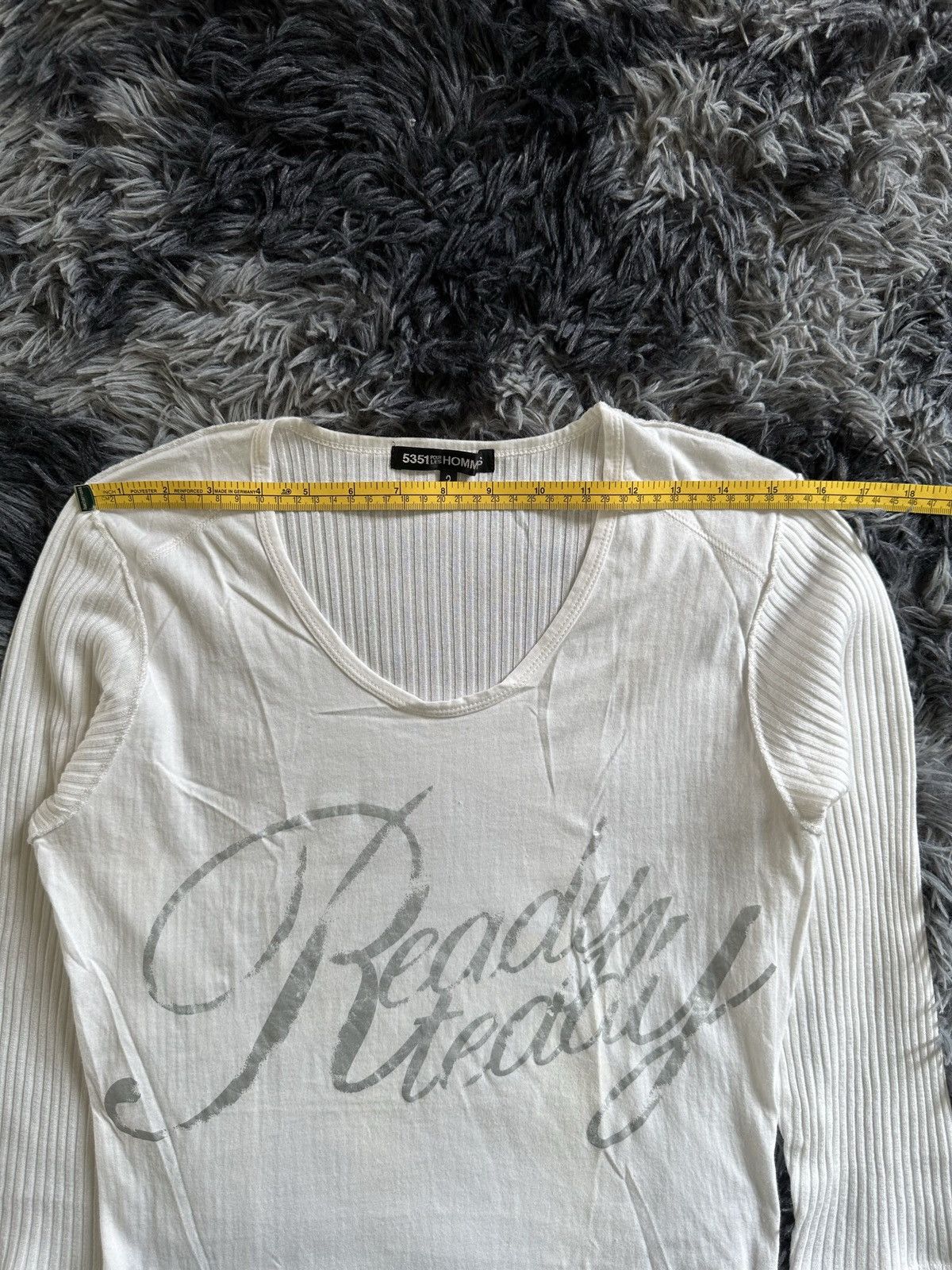 5351 POUR LES HOMMES SS12 5351 “ READY STEADY “ mesh quarter sleeve Size US M / EU 48-50 / 2 - 15 Thumbnail