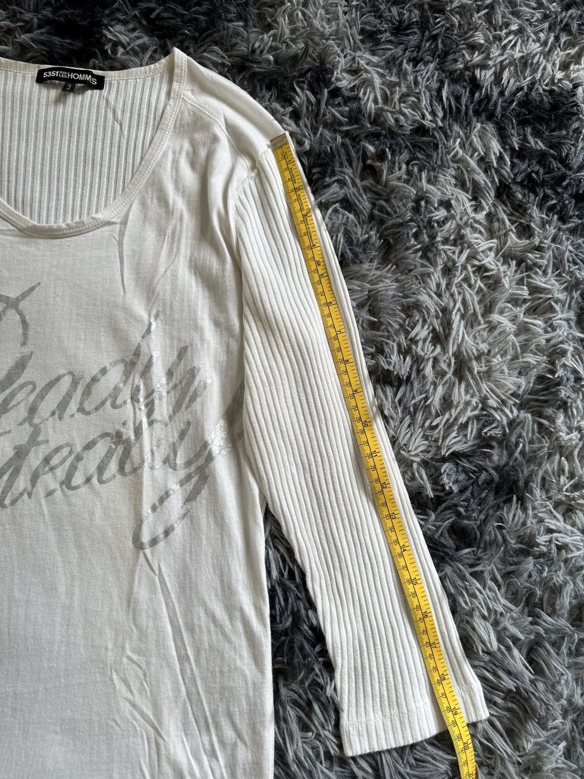 5351 POUR LES HOMMES SS12 5351 “ READY STEADY “ mesh quarter sleeve Size US M / EU 48-50 / 2 - 11 Thumbnail