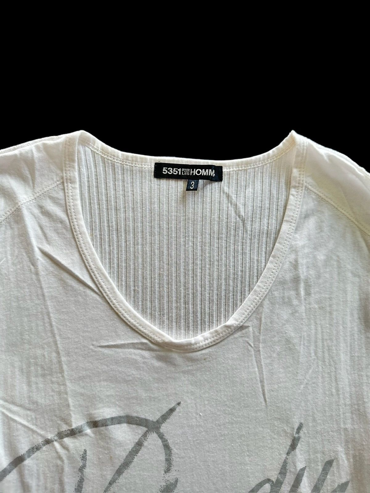 5351 POUR LES HOMMES SS12 5351 “ READY STEADY “ mesh quarter sleeve Size US M / EU 48-50 / 2 - 5 Thumbnail