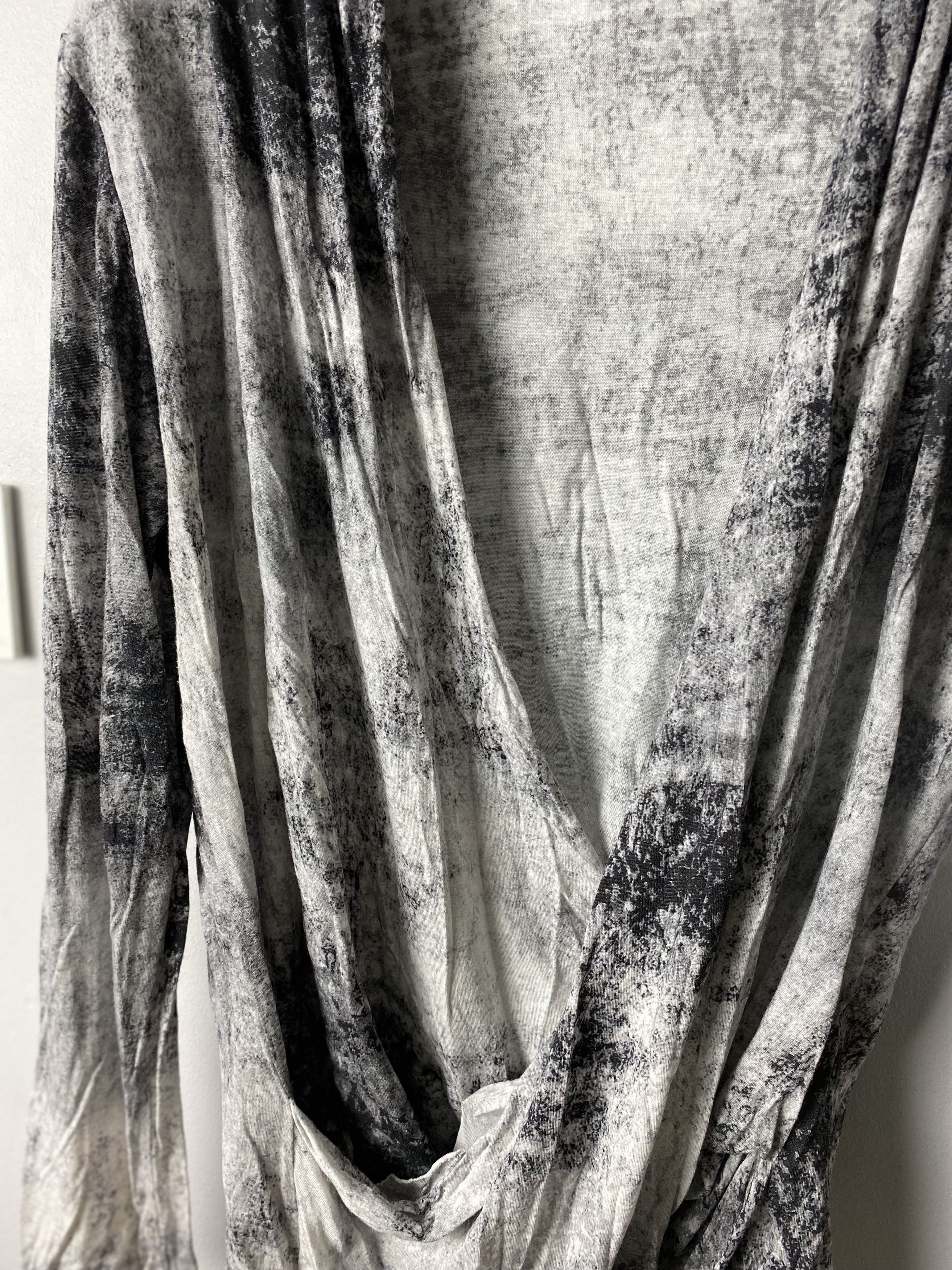 Helmut Lang Helmut Lang marble long sleeve t-shirt tee Size L / US 10 / IT 46 - 2 Thumbnail