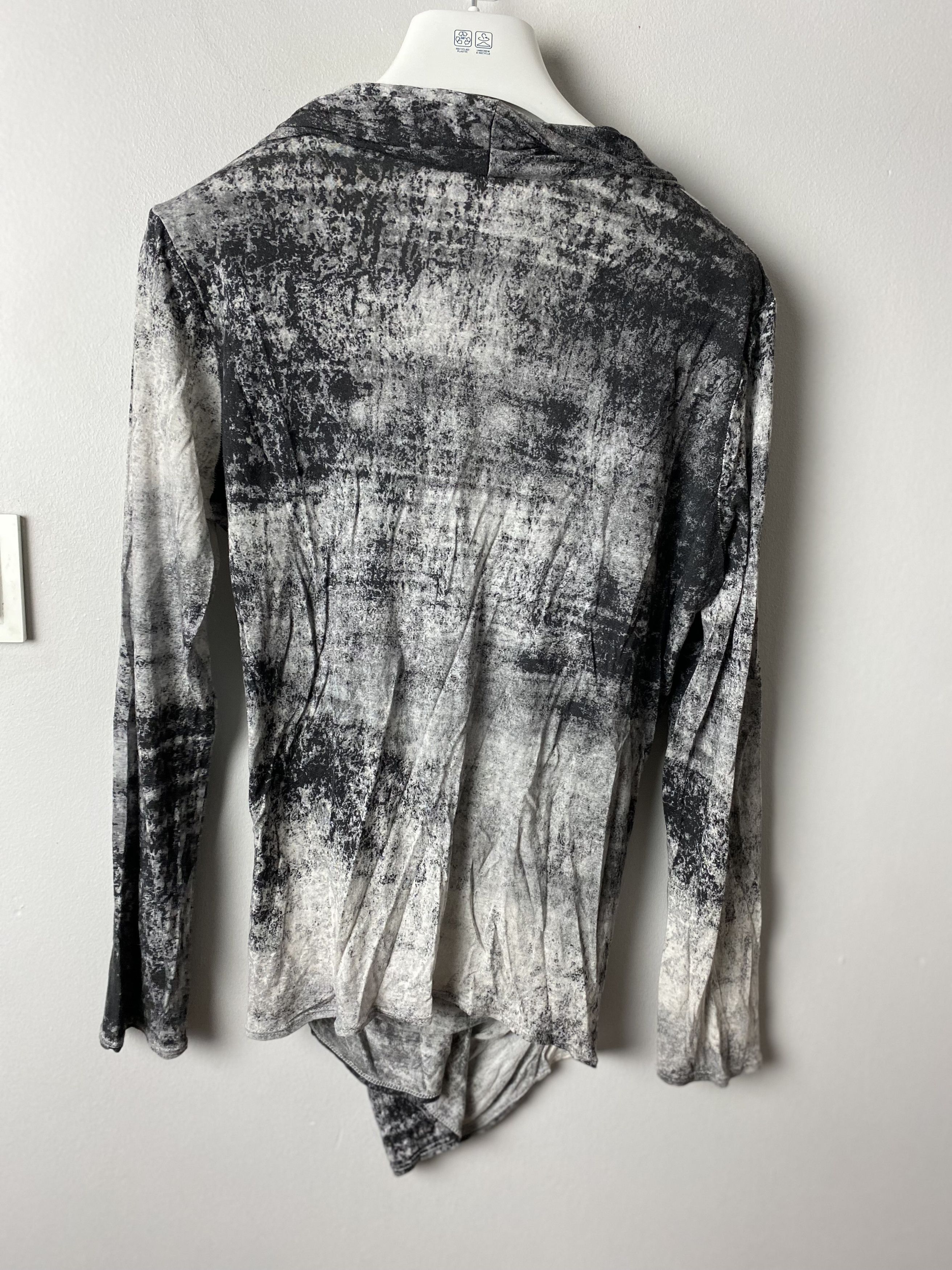 Helmut Lang Helmut Lang marble long sleeve t-shirt tee Size L / US 10 / IT 46 - 6 Thumbnail