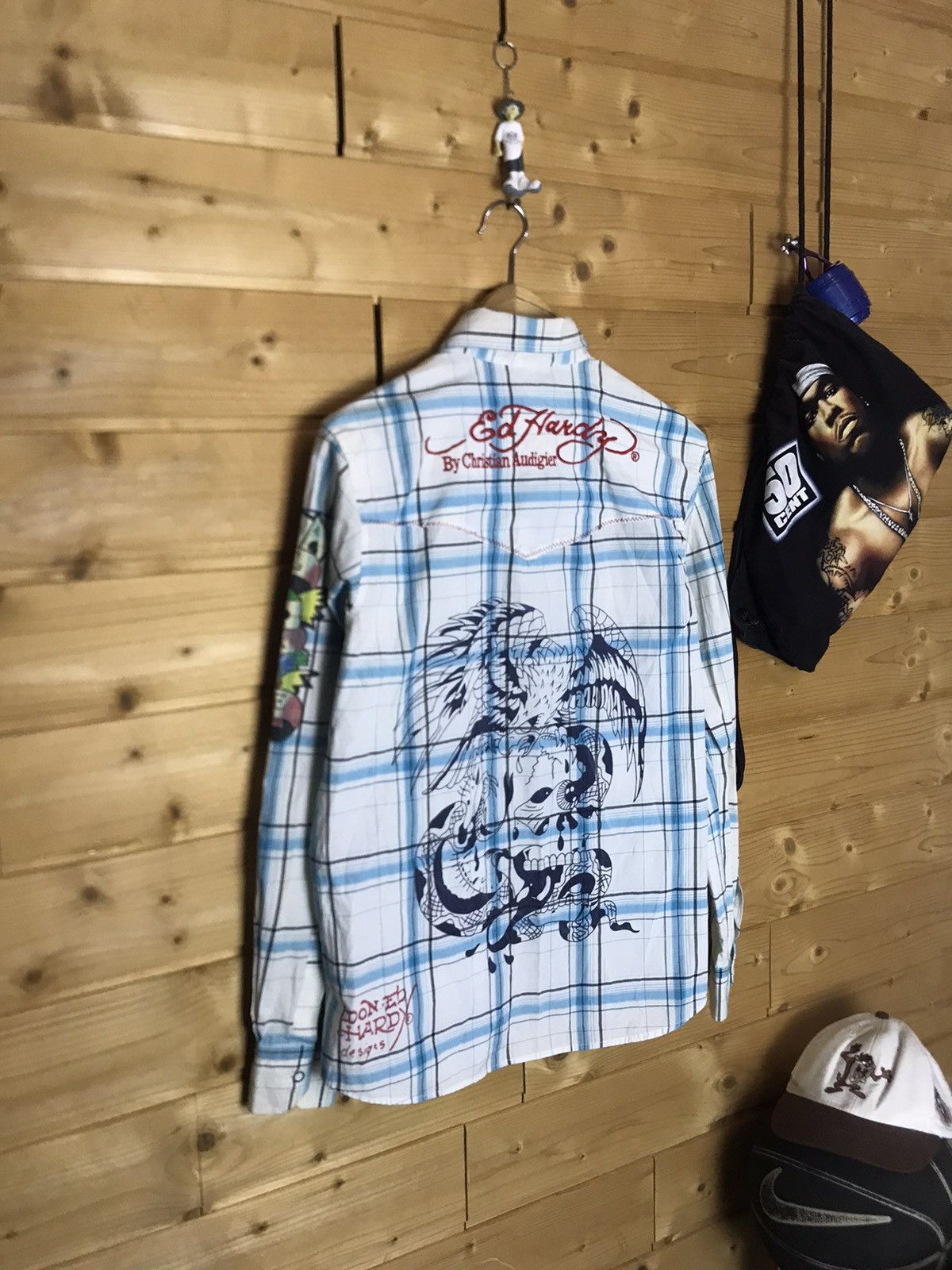 Ed Hardy Vintage Ed Hardy shirt Size US S / EU 44-46 / 1 - 1 Thumbnail