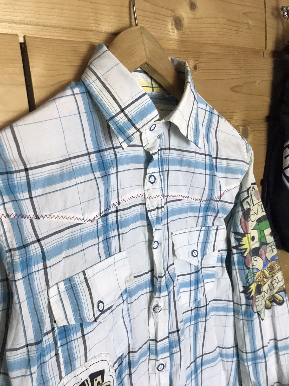 Ed Hardy Vintage Ed Hardy shirt Size US S / EU 44-46 / 1 - 5 Thumbnail