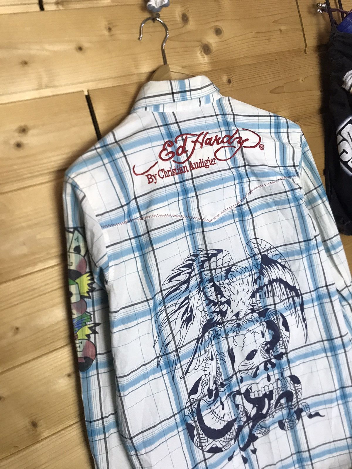 Ed Hardy Vintage Ed Hardy shirt Size US S / EU 44-46 / 1 - 17 Thumbnail